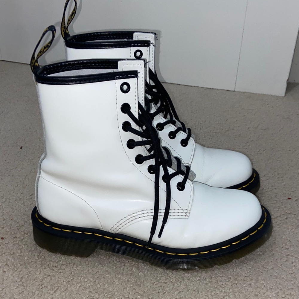 White Doc Martens - Picture 2 of 5